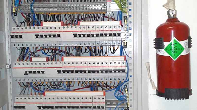 Pano Ici Mikro Yangin Sondurme Sistemleri