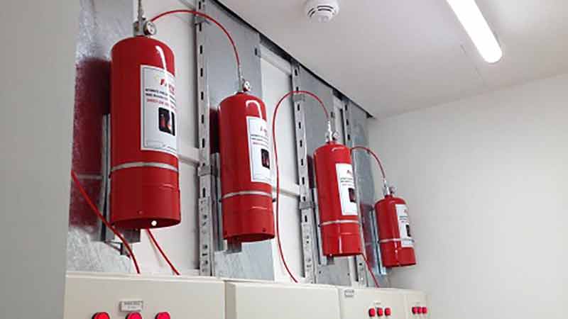 Pano Ici Yangin Sondurme Sistemleri Montaji